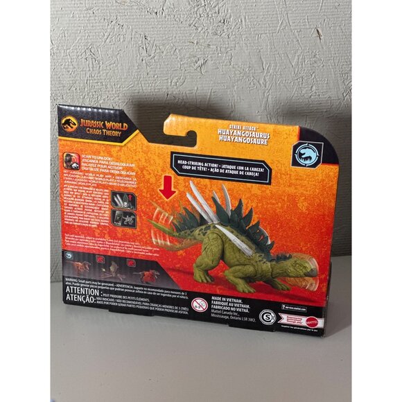 Jurassic World Chaos Theory Huayangosaurus Strike Action Dinosaur Figure Netflix - Picture 2 of 2